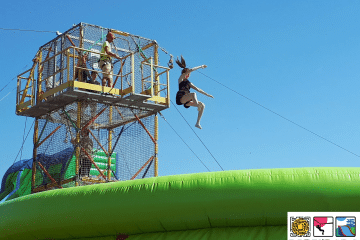 Saut dans le vide laby parc