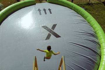 Grand saut laby parc
